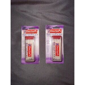 The Doctor's BrushPicks 120 Picks 2 Pack